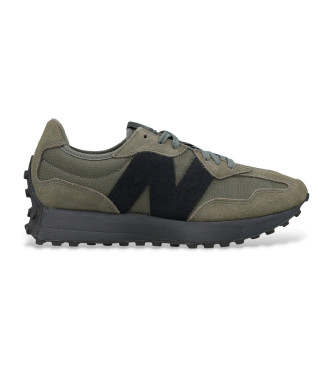 New Balance unisex. U327V1_LI Zapatillas 327 verde (45), Plano, Cordones, Casual
