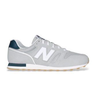 New Balance para hombre. ML373V2 Zapatillas 373 gris (44.5), Plano, Cordones, Casual