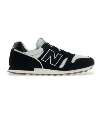New Balance para hombre. ML373V2 Zapatillas 373 negro (40.5), Plano, Cordones, Casual
