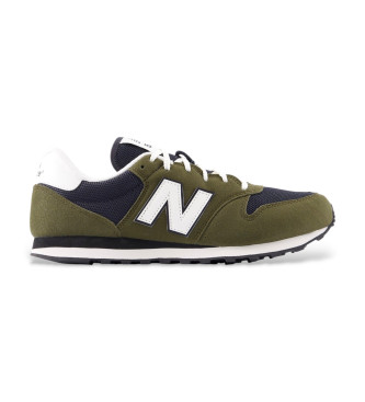 New Balance para hombre. GM500V2 Zapatillas 500 verde (44), Plano, Cordones, Casual