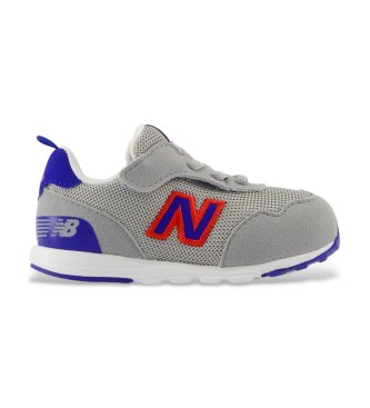 New Balance unisex Zapatillas 515 Gancho y bucle gris