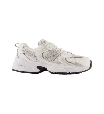 New Balance para mujer/niña. GR530V1 Zapatillas 530 blanco (06(38½)), Plano, Cordones, Casual, Deportivo, moda infantil