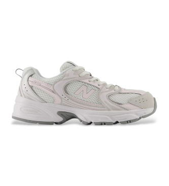 New Balance unisex para niños. G530V1_KL Zapatillas 530 gris, rosa (39), Plano, Cordones, Casual, Deportivo, Multideporte, moda infantil