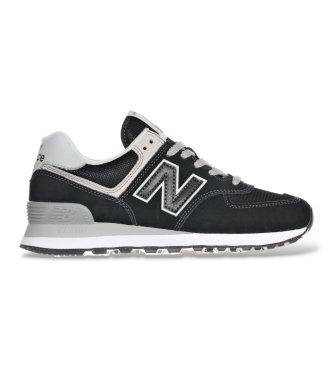 New Balance Per Donna. WL574V3 Sneakers 574 Nero Core (36), Basso, Stringhe, Casual