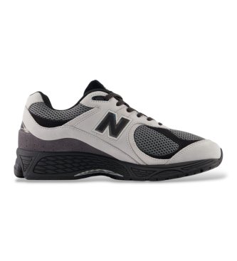 New Balance unisex Zapatillas de piel 2002R gris