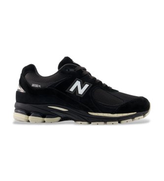 New Balance unisex Zapatillas de piel 2002R negro