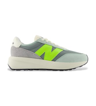 New Balance Zapatillas de piel 370 verde ( D=37)