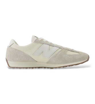 New Balance unisex Zapatillas de piel 471 blanco