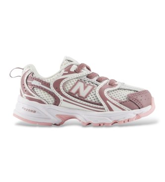 New Balance unisex Zapatillas de piel 530 Bungee Lace beige