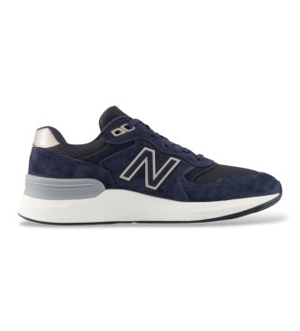 New Balance Zapatillas de piel Fresh Foam X Walking 880 v7 azul marino
