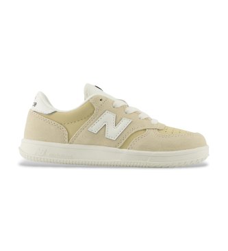 New Balance unisex Zapatillas de piel Lace beige
