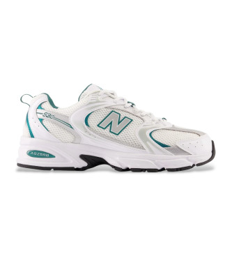 New Balance para hombre. MR530 Zapatillas MR530 blanco (40), Plano, Cordones, Casual