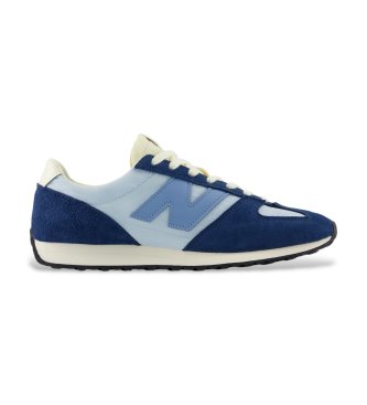 New Balance unisex Zapatillas de piel 471 azul