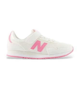 New Balance unisex para niños. P323V1_KL Zapatillas 323 Hook & Loop blanco (33), Plano, Velcro, Casual, moda infantil