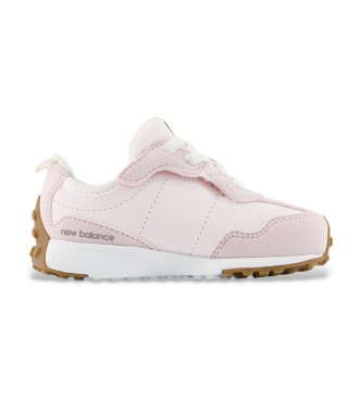 New Balance unisex para niños. I327V1_KL Zapatillas 327 New-B rosa (26.5 W), Plano, Cordones, Casual, moda infantil
