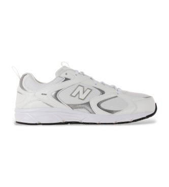 New Balance para hombre. ML408V1 Zapatillas 408 blanco (41.5), Plano, Cordones, Casual