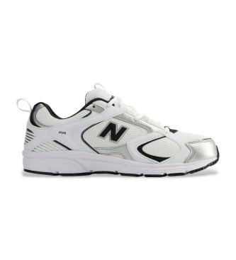 New Balance para hombre. ML408V1 Zapatillas 408 blanco (42), Plano, Cordones, Casual