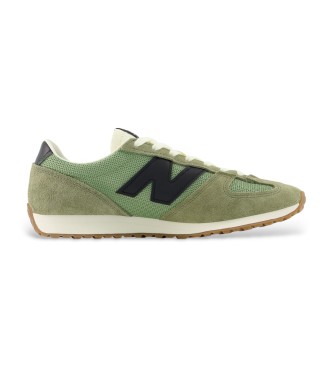 New Balance para hombre. U471V1_LI Zapatillas 471 verde (43), Plano, Cordones, Casual