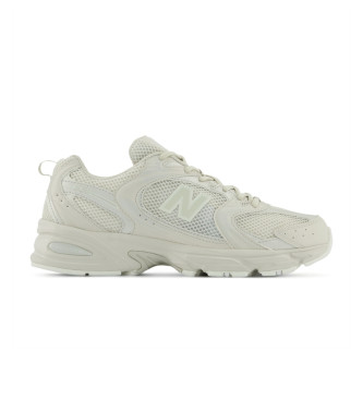 New Balance para hombre. MR530 Zapatillas 530 blanco grisáceo (43), Tela, Plano, 1 a 3cm, Cordones, Casual, Deportivo, Running, Sportswear,