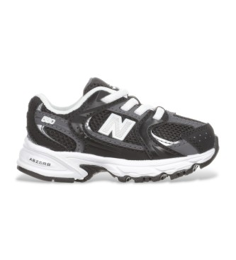 New Balance unisex för barn. IZ530V1 Sneakers 530 bungee svart (23.5), Karta, Nyckelband, Casual, barnmode