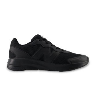 New Balance unisex para niños. GK578V1 Zapatillas 578 V1 negro (36), Plano, Cordones, Casual, Deportivo, Multideporte, moda infantil