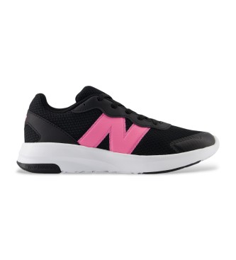 New Balance Para Menina. GK578V1 Sapatos 578 V1 Preto (40), Plano, CordãO, Casual, Esportivo, Multisport, Moda Infantil-image