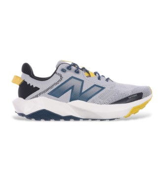 New Balance para hombre. MTNTRV6 Zapatillas DynaSoft Nitrel v6 gris (46.5), Plano, Cordones, Casual