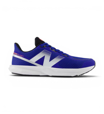 New Balance unisex för barn. GFLSJV7_KP Sneakers Flash v7 Lace blå (39), Karta, Nyckelband, Casual, Deportivo, Nät, barnmode