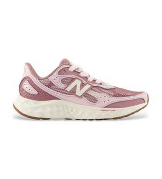 New Balance para mujer. WARISV4 Zapatillas Fresh Foam Arishi v4 rosa (38), Plano, 1 a 3cm, Cordones, Casual, Deportivo