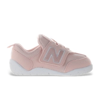 New Balance unisex para niños. NW1STV1 Zapatillas New-B First rosa (22.5 W), Plano, Velcro, Casual, moda infantil