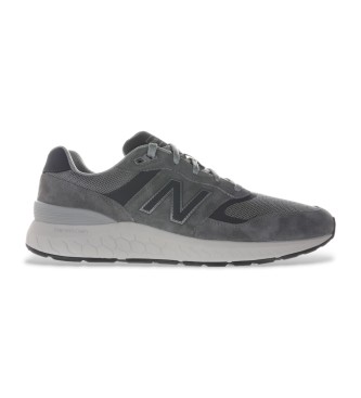 New Balance para hombre. MW880V6 Zapatillas de Piel Walking Fresh Foam 880 v6 gris (40), Plano, Cordones, Casual