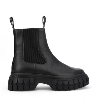 NO NAME para mujer. PNYNNB0 Botines de Piel Gravity Chelsea negro (39), 1 a 3cm, Ninguno, Casual, NO NAME outlet 2024.