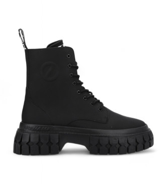 NO NAME para mujer. PNYPMT0 Botines de Piel Gravity negro (36), 1 a 3cm, Cremallera, Casual, NO NAME outlet 2024.