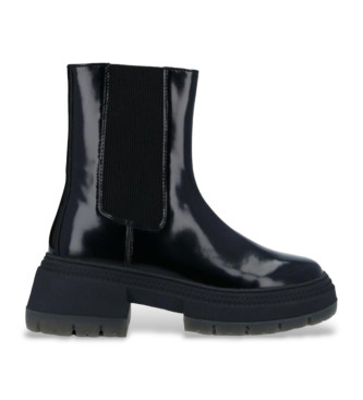 NO NAME für Damen. NNYMRN0 Starke Jodhpur Raining Lederstiefel schwarz (36), 1 bis 3 cm, Keine, Lässig