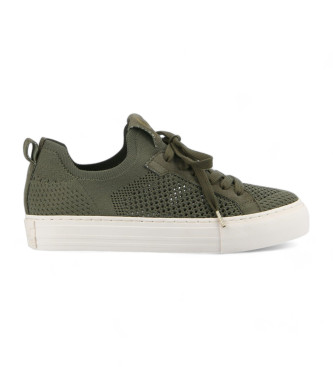 NO NAME para mujer. KNGHFX0 Zapatillas Arcade Fly verde (39), Tela, Plano, Cordones, Casual