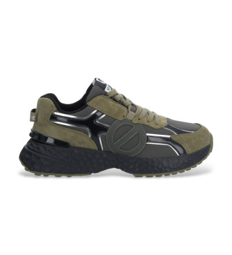 NO NAME para hombre. SNCUCP0 Zapatillas Carter 2.0 Runner M verde (43), Plano, Cordones, Casual, Poliéster reciclado
