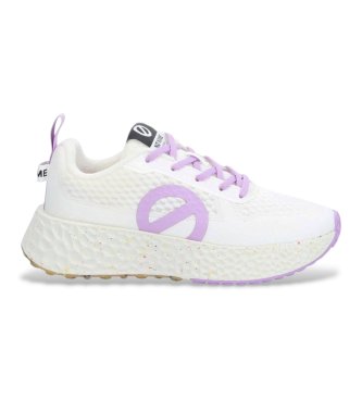 NO NAME para mujer. LNVDMS0 Zapatillas Carter Fly blanco (38), Plano, Cordones, Casual, Deportivo