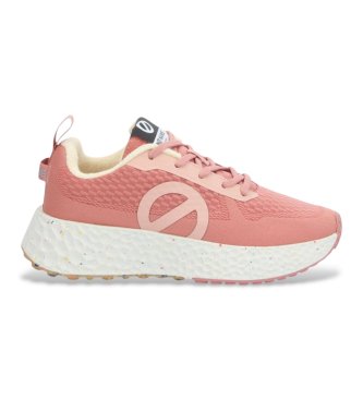 NO NAME para mujer. LNVDMS0 Zapatillas Carter Fly rosa (39), Piel, Plano, Cordones, Casual