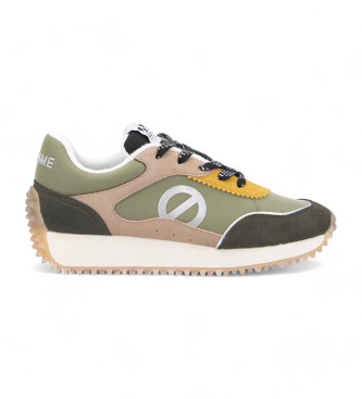 NO NAME para mujer. LNIALS0 Zapatillas de piel Punky Jogger multicolor (36), Plano, Cordones, Casual, NO NAME outlet 2024.