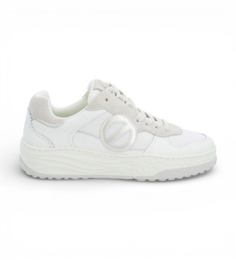NO NAME para mujer. UNTCAL0 Zapatillas de Piel Tyler Court blanco (41), Plano, Cordones, Casual