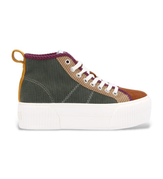 NO NAME para mujer. KNSEDD0 Zapatillas Iron Mid Daddy multicolor (37), Tela, 3 a 5cm, Cordones, Casual, NO NAME outlet 2024.