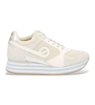 NO NAME para mujer. KNHAMSP Zapatillas Parko Jogger beige (40), Plano, Cordones, Casual
