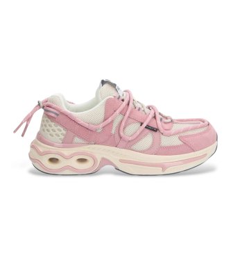 NO NAME para mujer. SNWRMES Zapatillas Willo Runner rosa (40), Plano, Cordones, Casual, Deportivo