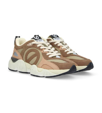 NO NAME para hombre. QNVLBK0 Zapatillas de piel Krazee runner marrón 2