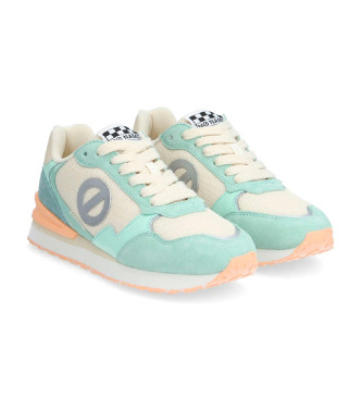 NO NAME para mujer. QNIPSME Zapatillas de Piel Tova Runner verde 2