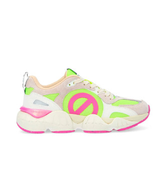 No Name Para Mujer. PNVKNS0 Zapatillas De Piel Krazee Runnerconfeccionada Con Materiales Reciclados Y Suela Ligera GráFica Multicolor (37),-image
