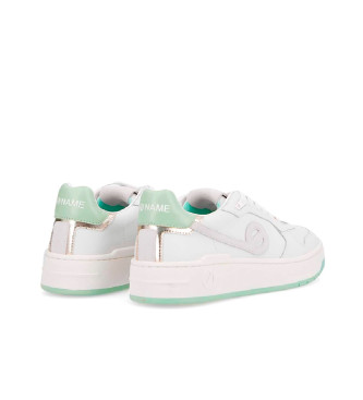 NO NAME para mujer. ONCCGL0 Zapatillas de piel Kelly con cierre de cordones verde claro 3