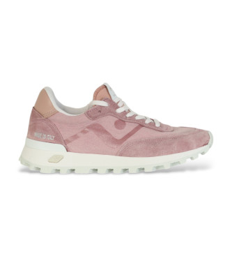 Nomad Society para mulher. NB2WS110 Sapatos Veloce Water Washed cor-de-rosa (36), Plano, Cordão, Casual, Sustentável