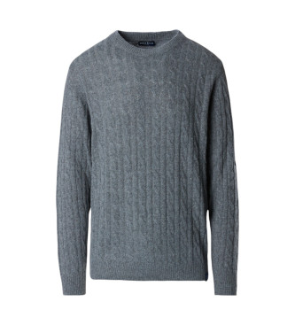 North Sails para hombre. 699782 Jersey Crewneck 7Gg gris (M), Casual, Lana, North Sails outlet 2024.