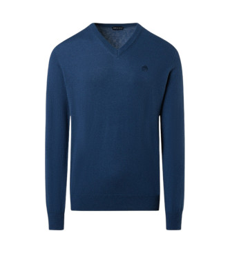 North Sails para hombre. 699774 Jersey Micro-Stripe azul (S), Casual, Poliamida, North Sails outlet 2024.